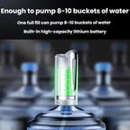 Electric Foldable Water Pump For Bottled Water Household Intelligent Water Dispenser, No Base, With Base