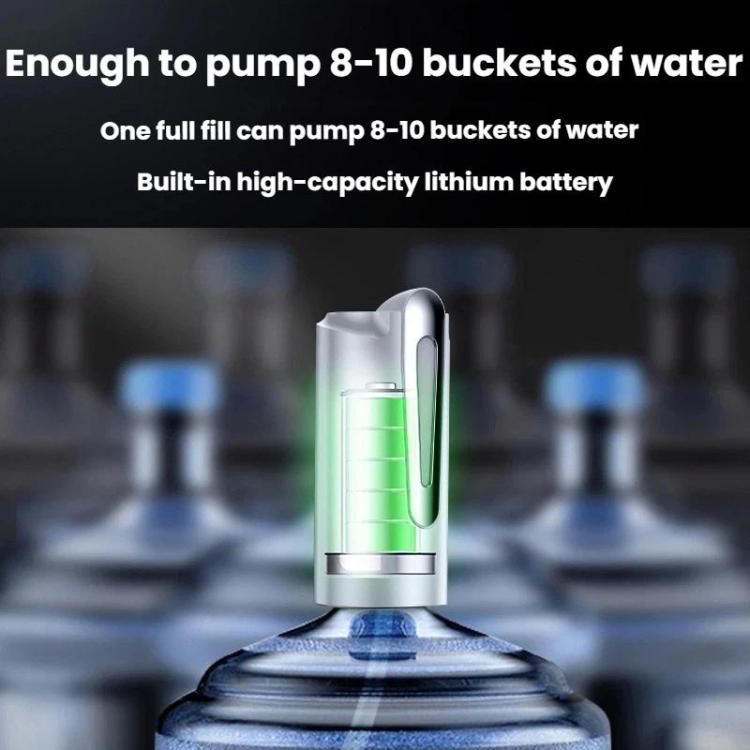 Electric Foldable Water Pump For Bottled Water Household Intelligent Water Dispenser, No Base, With Base