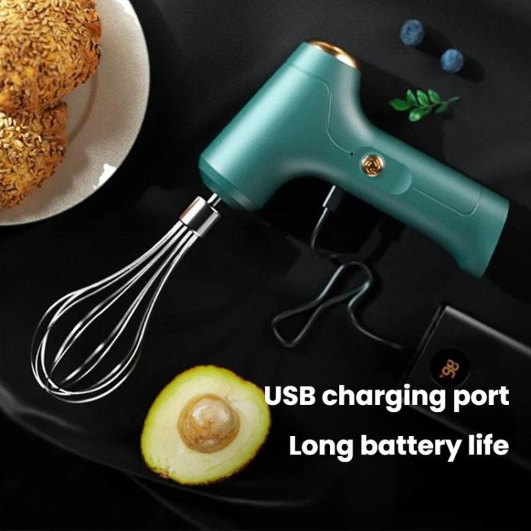 Intelligent 3-Speed Adjustable Electric Egg Whisk Wireless Handheld Cream Mixer For Home – Durable Build, Easy to Use