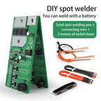 Intelligent Spot Welder Machine for Batteries 100-900A Adjustable Current & 6.5-16V Wide Voltage, Anti-Burnout Protection, DHJ-02B