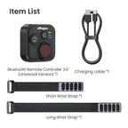 aMagisn Bluetooth Remote Controller 3.0 Universal Version For Insta360, GoPro Hero, Android/ios Smartphones, DJI OSMO 360, Action 6/5 Pro/4, AM40