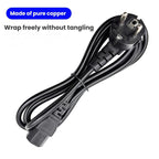 1.5m Pure Copper Power Cable 3 Pin 0.75 Square Computer Monitor Display Cable, 1.5m x 0.75 – Durable Build, Easy to Use