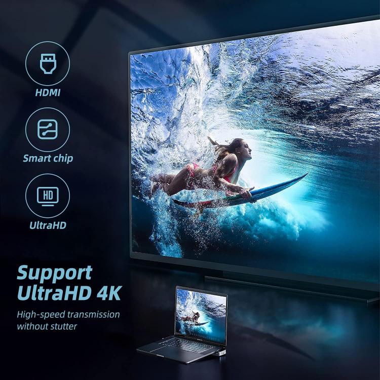 NK-BT150 HDMI 2x2 Video Display Processor Video Wall Controller, US Plug, EU Plug, UK Plug, AU Plug – TPU, 4K