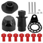 7-pin Automotive Connector Copper Pin Connector Kit – Durable Build, Easy to Use Red