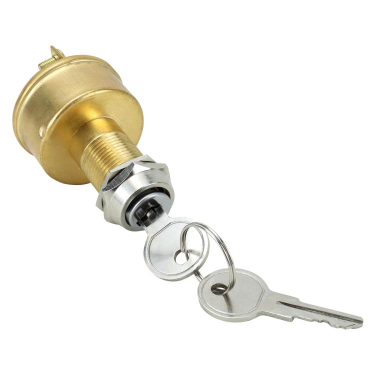 Automotive 3-position Mechanical Start Heavy-duty Ignition Switch Default Title