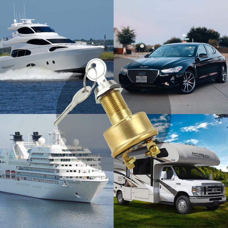 Automotive 3-position Mechanical Start Heavy-duty Ignition Switch