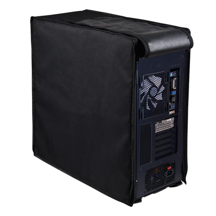 Oxford Fabric Computer Dust Cover Desktop PC Tower Case Protector Shield, 420D 50x21x46cm, 420D 62x26x52cm, 600D 50x21x46cm, 600D 62x26x52cm – Durable Build, Easy to Use 600D 62x26x52cm