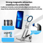Foldable Ultra-Thin Desktop Phone Magnetic Stand Portable Tripod Phone Mount