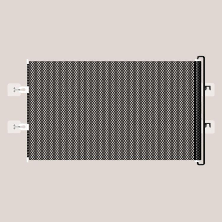 Anti-Jump Retractable Pet Gate Pet Barrier Anti-Escape Door Panel For Cats, 40 x 125cm, 45 x 125cm, 50 x 125cm, 58 x 125cm, 68 x125cm, 75 x 140cm, 85 x 140cm 40 x 125cm