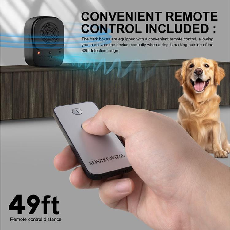 Outdoor Ultrasonic Automatic Detection Dog Training and Barking Stopper