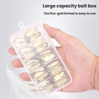 30pcs /Box Tin-plated Spinner Lure Fishing Tackle Hard Bait Bio-mimetic Spinner Lure, Gold 2.5g, Gold 3.5g, Gold 5g, Silver 2.5g, Silver 3.5g, Silver 5g – Durable Build, Easy to Use