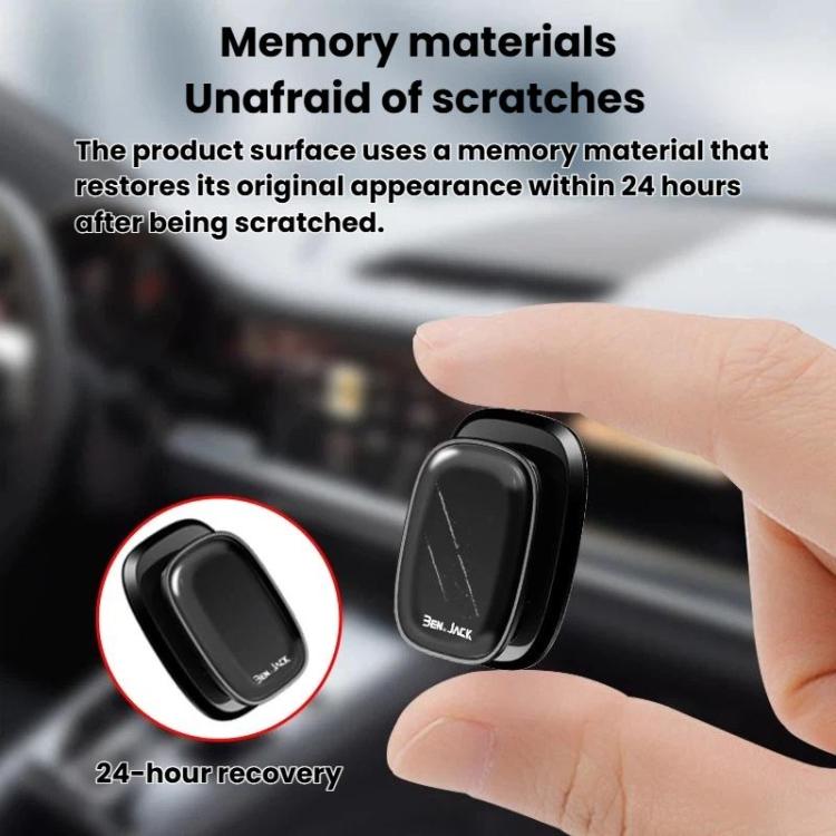 BEN.JACK BAL190409 4pcs Mini Multifunctional Car Hook Self-Adhesive Wall Hook For Home Use