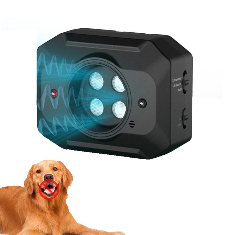 Ultrasonic Dog Bark Suppressant Pet Noise Controller Black With Remote Control