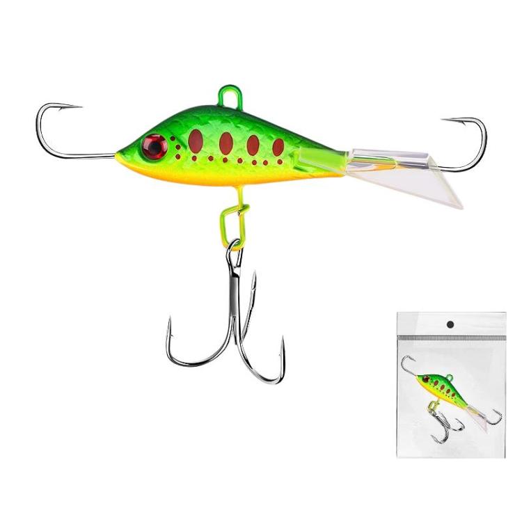 Ice Fishing Balanced Lure Model B 7.4cm 15g Lure Small Metal Minnow – Durable Build, Easy to Use No. 1 Bagged