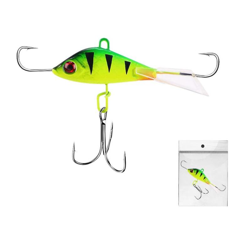 Ice Fishing Balanced Lure Model B 7.4cm 15g Lure Small Metal Minnow – Durable Build, Easy to Use No. 2 Bagged