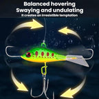 Ice Fishing Balanced Lure Model B 7.4cm 15g Lure Small Metal Minnow – Durable Build, Easy to Use