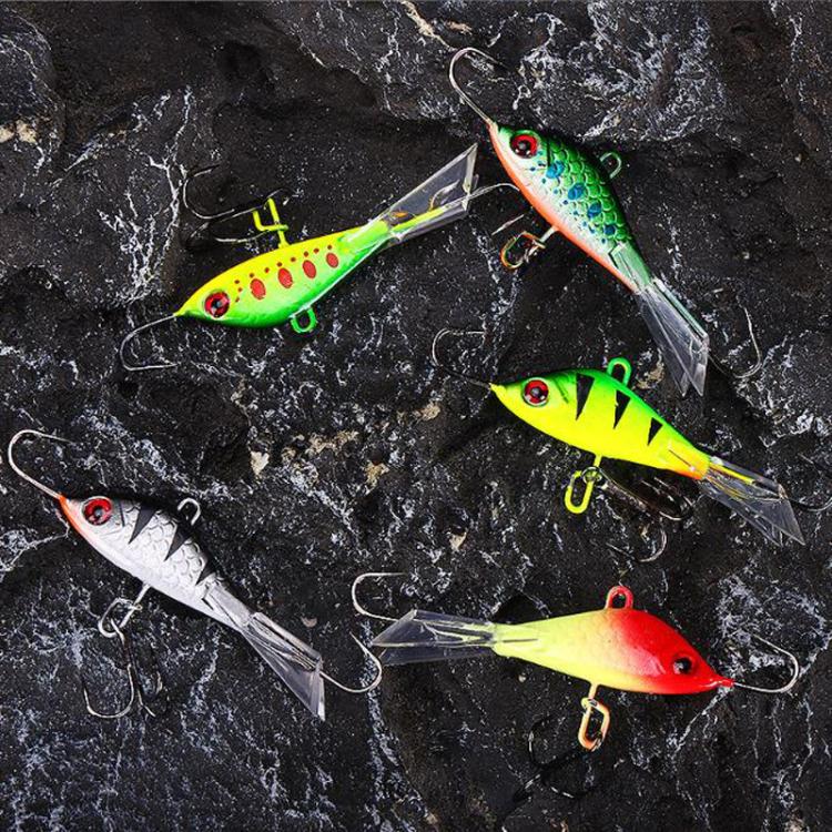 Ice Fishing Balanced Lure Model B 7.4cm 15g Lure Small Metal Minnow – Durable Build, Easy to Use