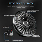5.75-Inch High-Power Motorcycle Headlight With Flowing Light And Cut-Line Halo, R26