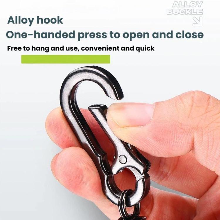 Fish-shaped Key Chain Keyring Alloy Lure Style Keyring, No. 1, No. 2, No. 3, No. 4, No. 5, No. 6 – Durable Build, Easy to Use