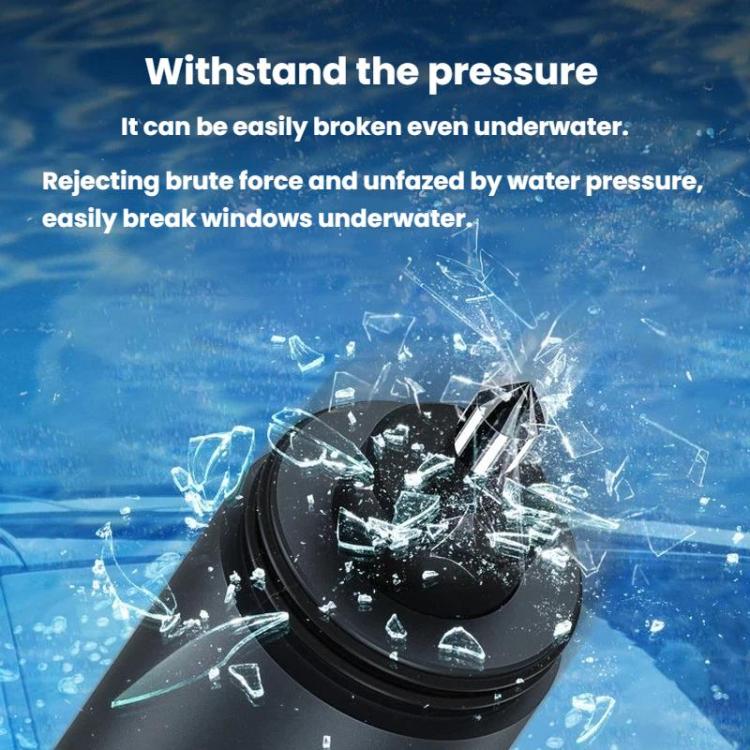 Iforce H1 3-In-1 Safety Hammer Window Breaker Keychain Car Safety Emergency Tool – Aluminum Alloy