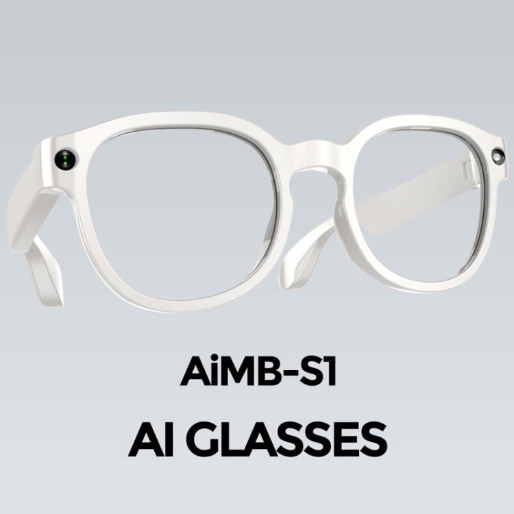 AIMB-S1 Smart Glasses Support 2MP Camera, 1080P Video Recording, Audio Recording & AI Translation – Magnetic