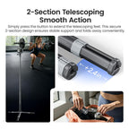aMagisn Metal Extendable Tripod Stand for Sports Cameras, Mirrorless Cameras & Smartphones, AM38