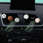 Car Air Outlet Aroma Diffuser Ball Decorative Ornaments, Basketball, Football, Volleyball, Baseball, Golf Ball – Durable Build, Easy to Use