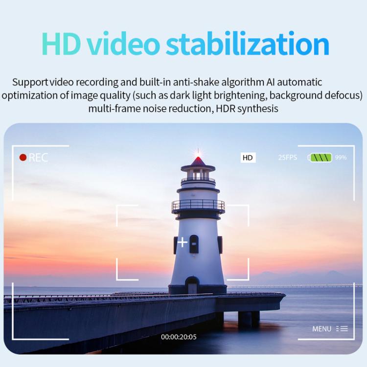 JS01 Pro Smart Glasses Support 12MP Camera, AI Translation, Human Detection, Video & Audio Recording, Transparent Anti-Blue Light Lenses, Graduated Blue Lenses, Graduated Red Lenses – Magnetic, Bluetooth