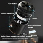 Car Ashtray Indoor Office Vacuum Cleaner