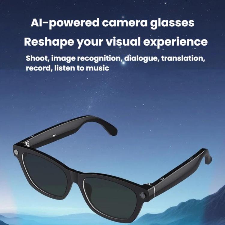 V03-T6 Smart Glasses Support 8MP Camera, Video Recording, Audio Recording & AI Translation – Magnetic, Bluetooth