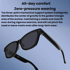V03-T6 Smart Glasses Support 8MP Camera, Video Recording, Audio Recording & AI Translation – Magnetic, Bluetooth