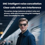 V03-T6 Smart Glasses Support 8MP Camera, Video Recording, Audio Recording & AI Translation – Magnetic, Bluetooth