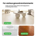 3pcs /Pack Universal 13cm Round Robot Vacuum Mop Pad Waffle Weave Replacement For Roborock P10/P10 Pro/P20, Dreame S10/S20/X10/X20 Series & More Models