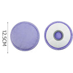 3pcs /Pack Universal 13cm Round Robot Vacuum Mop Pad Waffle Weave Replacement For Roborock P10/P10 Pro/P20, Dreame S10/S20/X10/X20 Series & More Models