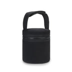 Baby Bottle Cooler Bag Storage Pouch for Breast Pump, Baby Bottles Outing Stroller Hanging Bag Black