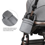 Baby Bottle Cooler Bag Storage Pouch for Breast Pump, Baby Bottles Outing Stroller Hanging Bag