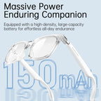 V6 Max UV Protection Smart Glasses Support Bluetooth Calling, Music Play & AI Assistant