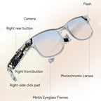 AIMB-G2 Smart Glasses Support 8MP Camera, AI Translation, Human Recognition & Audio Recording