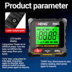 ANENG Digital Display Magnetic Inclinometer Laser Level, RN03