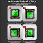 ANENG Digital Display Magnetic Inclinometer Laser Level, RN03