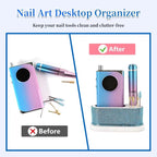 Manicure File Small Storage Case Manicure Machine Accessories File Heads Universal Storage Tool B