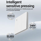 ANENG Remote Control Wireless Smart Home Lighting Panel, One-Gang, Two-Gang, Three-Gang
