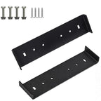Heavy Iron Mailbox Mounting Bracket Supports Large Mailboxes Up To 8-Inch Wide, 200x50x17mm – Durable Build, Easy to Use