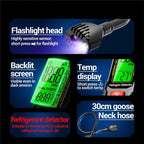 ANENG Air Conditioner Refrigerant Car Halogen Leak Detector, Battery, Rechargeable – Durable Build, Easy to Use