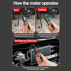 ANENG Air Conditioner Refrigerant Car Halogen Leak Detector, Battery, Rechargeable – Durable Build, Easy to Use