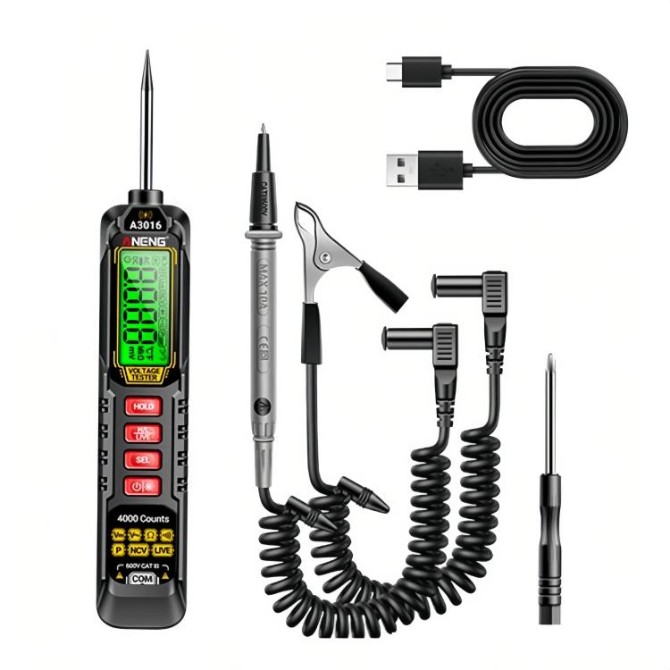ANENG Digital Intelligent Car Repair Pen Multimeter, A3016 Lithium Battery, A3015 Battery A3016 Lithium Battery