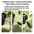 Cwatcun D268 Camera Wrist Strap Lightweight Quick-Release Braided Strap, D268
