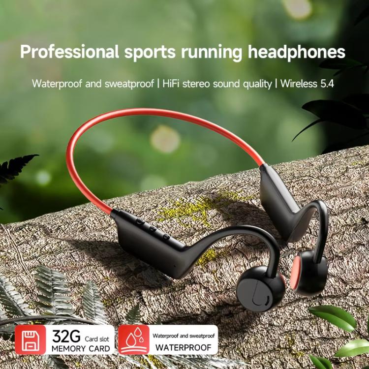 X1 Air-Conduction Bluetooth Earphones Running Exercise Waterproof Over-Ear Earphones