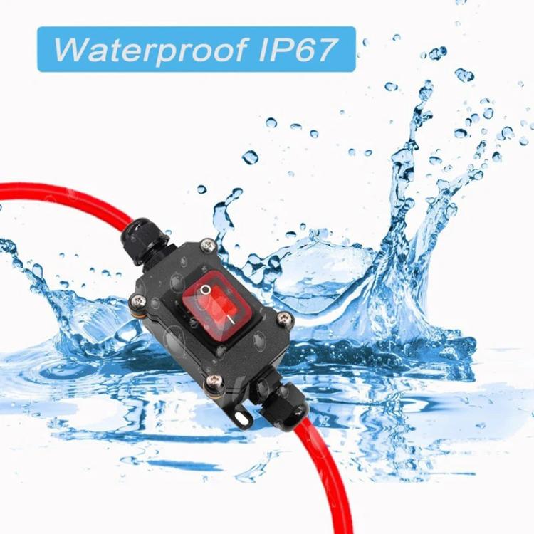 Car Rocker Power Switch IP67 Waterproof Junction Box, IP67 Waterproof Junction Box – Waterproof