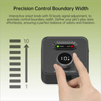 F600 Outdoor Pet Wired Electric Dog Fence 10-Level Precision Boundary Control, F600 – Waterproof